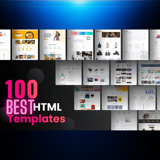 Template Collection – One Hundred HTML5 Templates in One Bundle - MEDIJIX