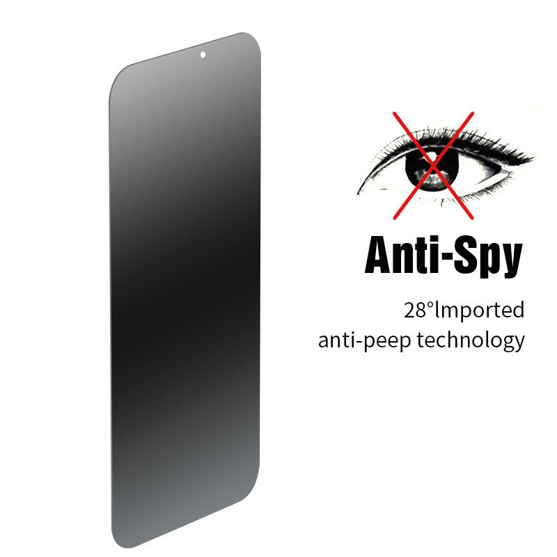 Mobile Phone Anti-peeping Tempered Glass Full Screen iphone - MEDIJIX