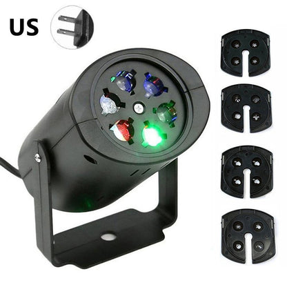 4 kinds of graphic flash laser stage lights - MEDIJIX