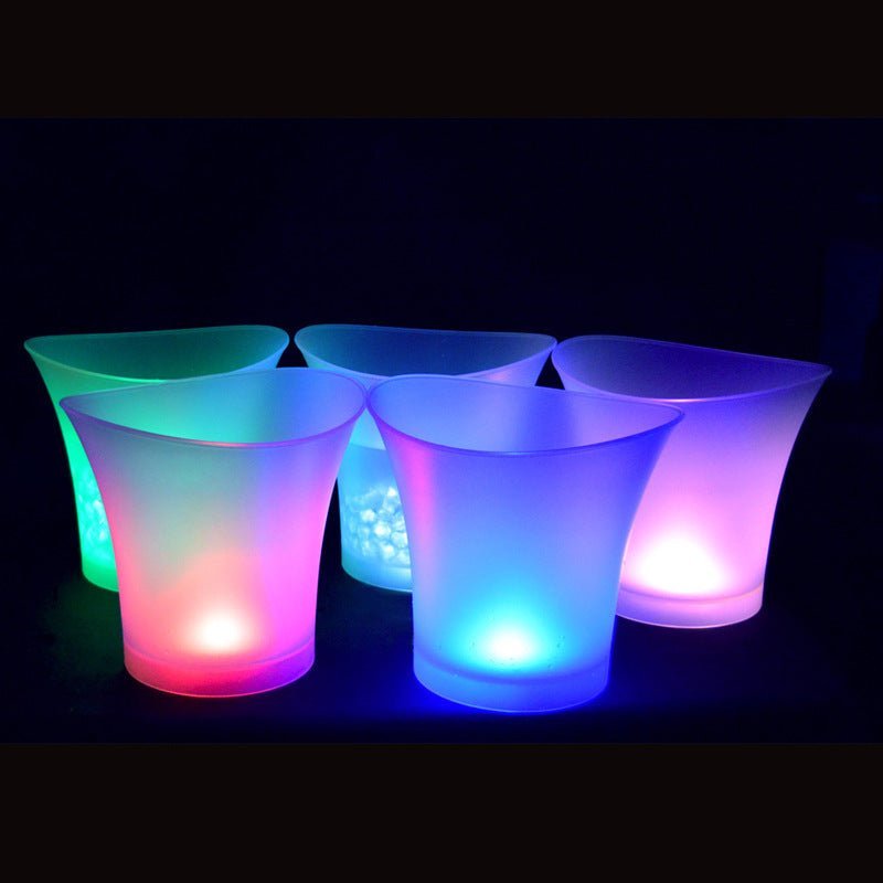 5L 7 Colors LED Luminous ice bucket - MEDIJIX