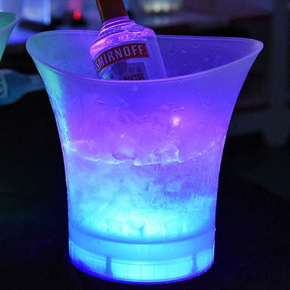 5L 7 Colors LED Luminous ice bucket - MEDIJIX