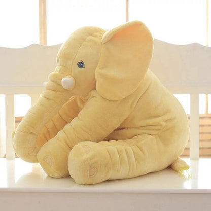 Soft Comfort Elephant Plush Toy  Accompany Sleeping Baby Sleep Child Pillow Leather Shell