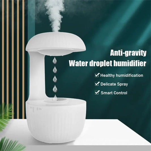 Anti - gravity Air Humidifier Mute Countercurrent Humidifier Levitating Water Drops Cool Mist Maker Fogger Relieve Fatigue - MEDIJIX