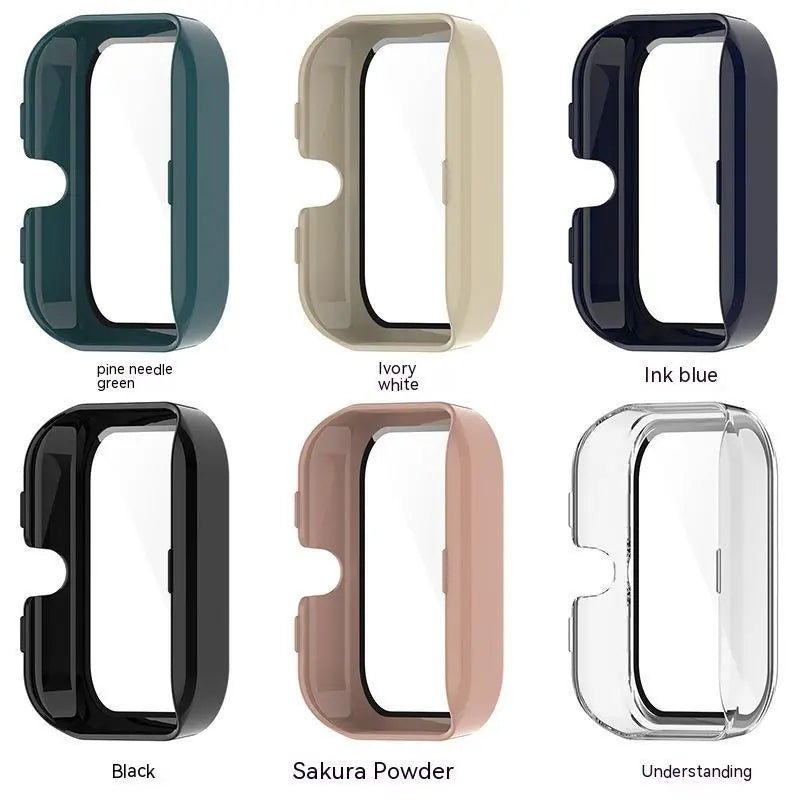 Applicable To Huami Amazfit Bip3 Pro Watch Case Tempered Film Integrated Shell Drop - resistant Hard Case - MEDIJIX