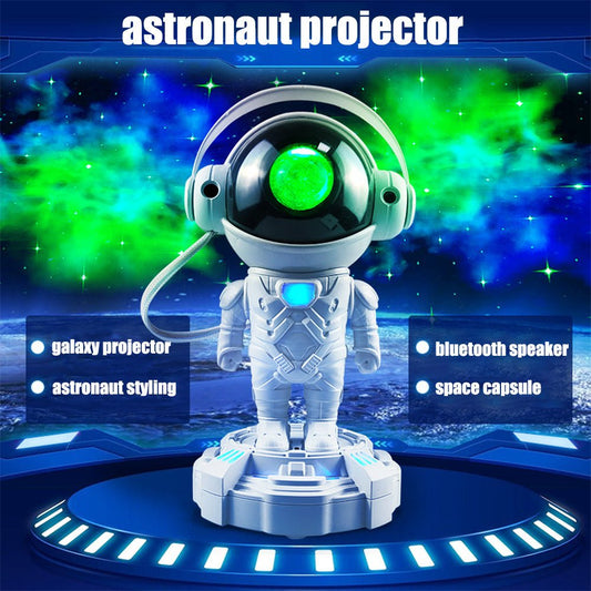 Astronaut Starlight LED Luminous Bluetooth Speaker Accessories - MEDIJIX