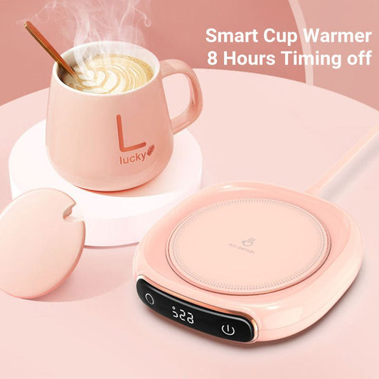 Coffee Mug Warmer Warm Coaster Smart Heating Cup Thermal Insulation Constant Temperature Coaster Heating Pad Desktop - MEDIJIX