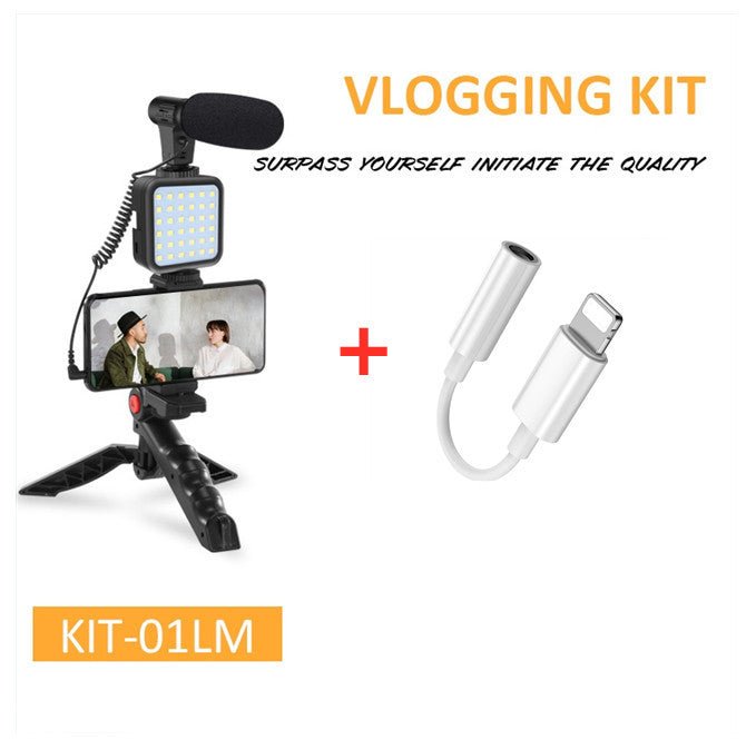 Compatible with Apple, Camera Accessories With Desktop Tripod Light - MEDIJIX