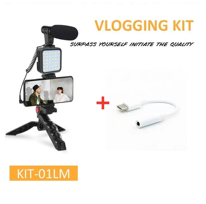 Compatible with Apple, Camera Accessories With Desktop Tripod Light - MEDIJIX