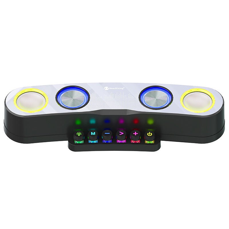 Desktop Colorful Gaming Bluetooth Speaker with LED - MEDIJIX