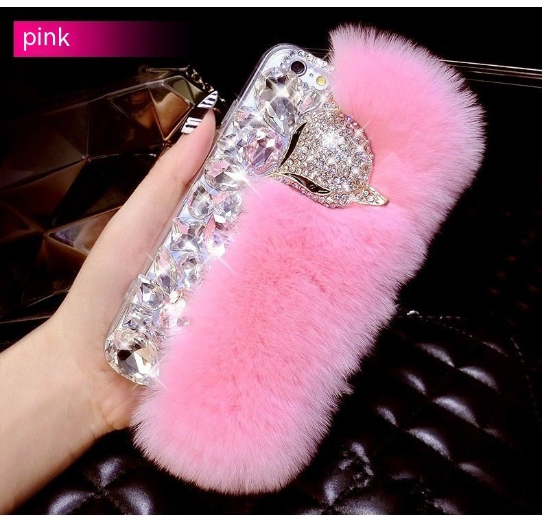 Diamond Plush Phone Case Protective Cover - MEDIJIX