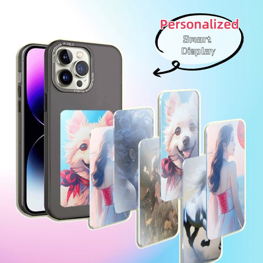 E - ink medijix Screen Phone Case Unlimited Screen Projection Personalized Phone Cover Battery Free New Designer Luxury Phone Case - MEDIJIX
