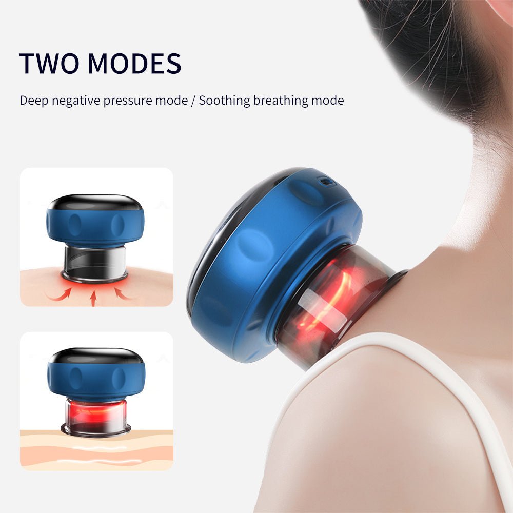 Electric Vacuum Cupping Massage Body Cups Anti - Cellulite Therapy Massager For Body Electric Guasha Scraping Fat Burning Slimming - MEDIJIX