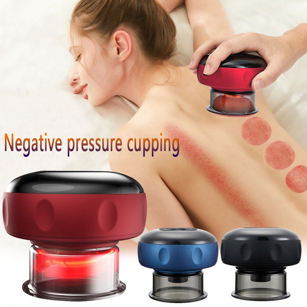 Electric Vacuum Cupping Massage Body Cups Anti - Cellulite Therapy Massager For Body Electric Guasha Scraping Fat Burning Slimming - MEDIJIX