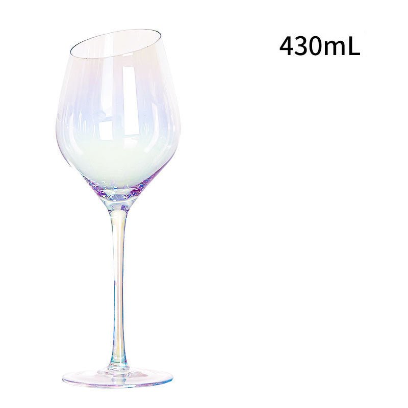 Gradient Colorful Glass Goblets Nordic Red Wine Glasses - MEDIJIX