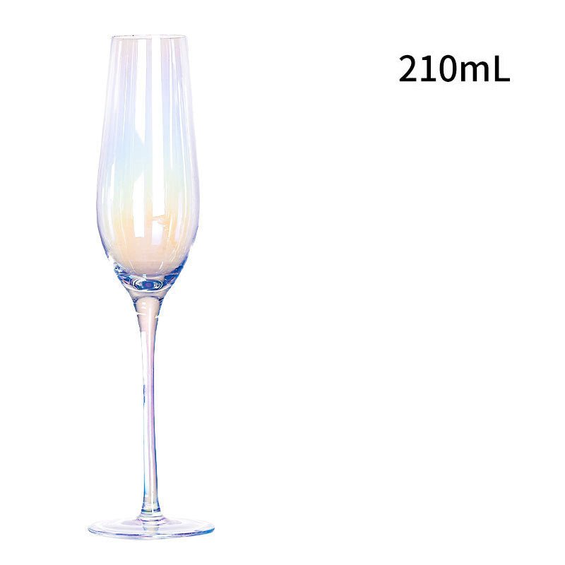 Gradient Colorful Glass Goblets Nordic Red Wine Glasses - MEDIJIX