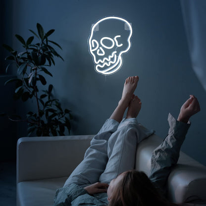 Halloween Decoration LED Neon Skull - MEDIJIX