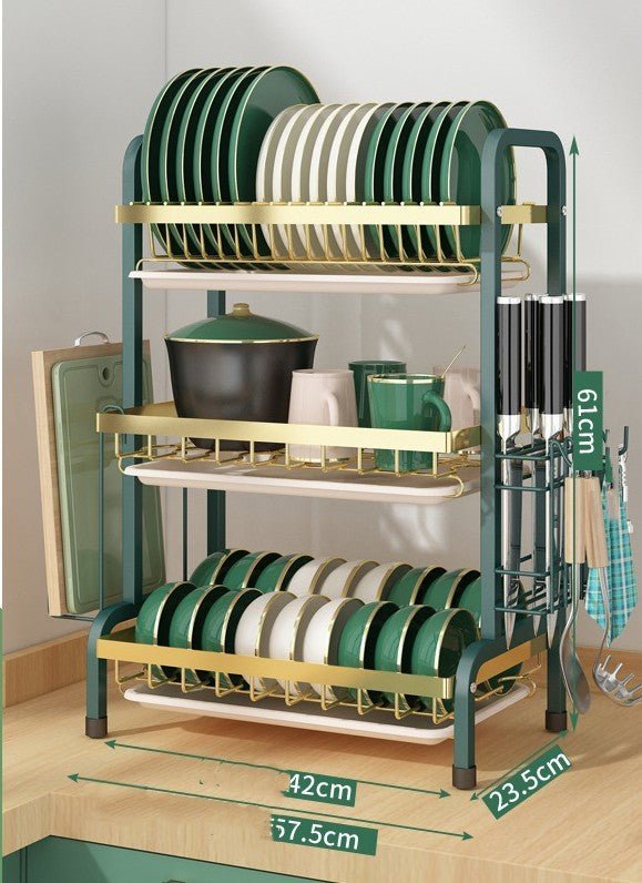 Household Bowl Rack, Chopsticks Container, Cupboard - MEDIJIX