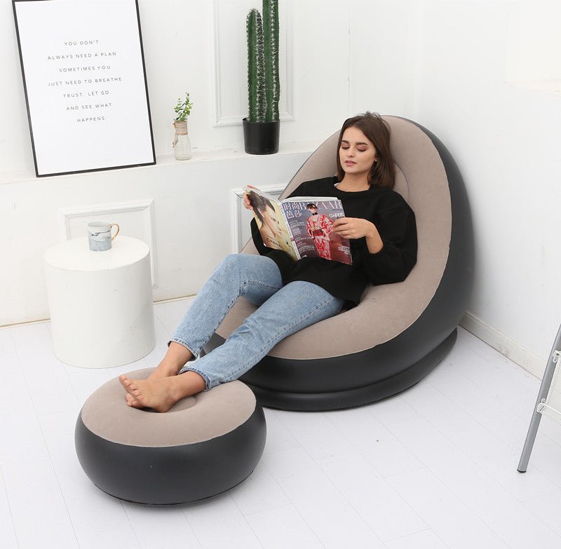 Lazy Bean Bag with Inflatable Folding Sofa - MEDIJIX