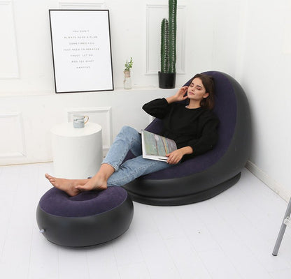 Lazy Bean Bag with Inflatable Folding Sofa - MEDIJIX