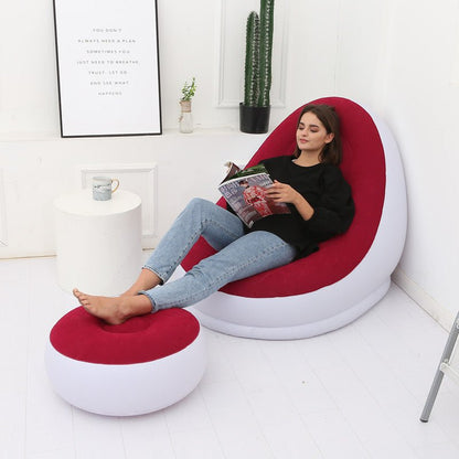 Lazy Bean Bag with Inflatable Folding Sofa - MEDIJIX