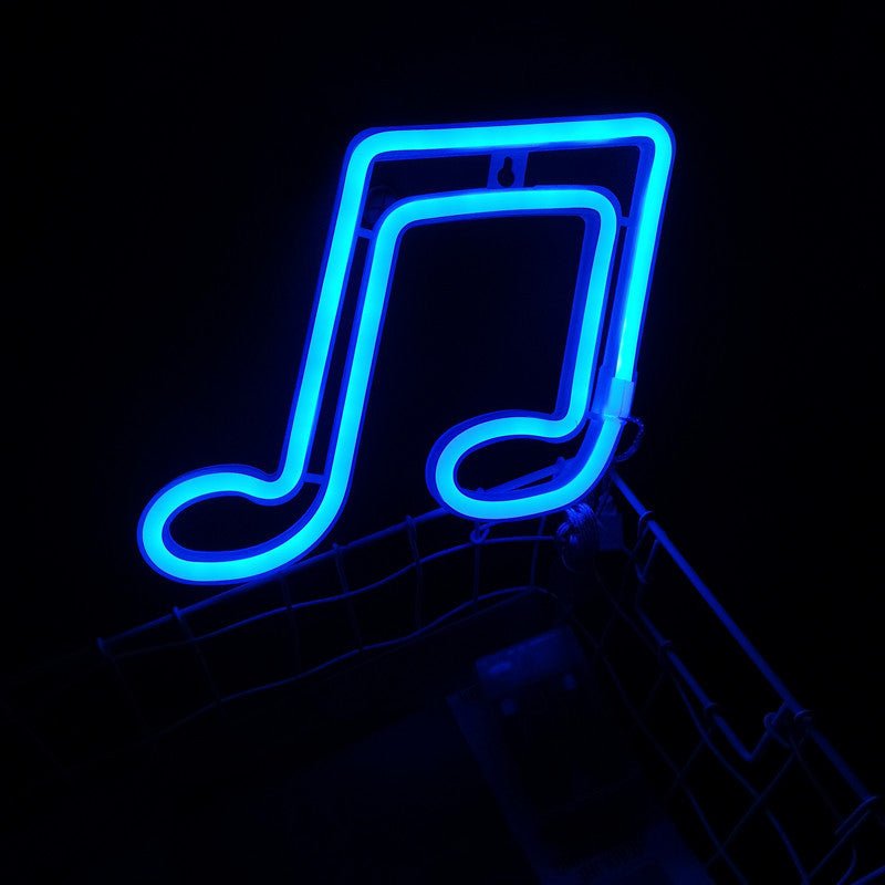 LED Musical Note Decorative Neon Lights - MEDIJIX