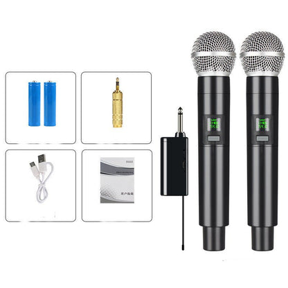 Microphone Wireless One For Two Home Sound Card - MEDIJIX