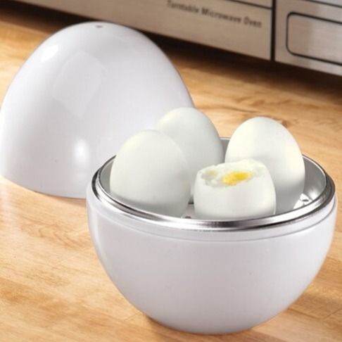 Microwave Egg - shaped Steamer Kitchen Gadgets - MEDIJIX