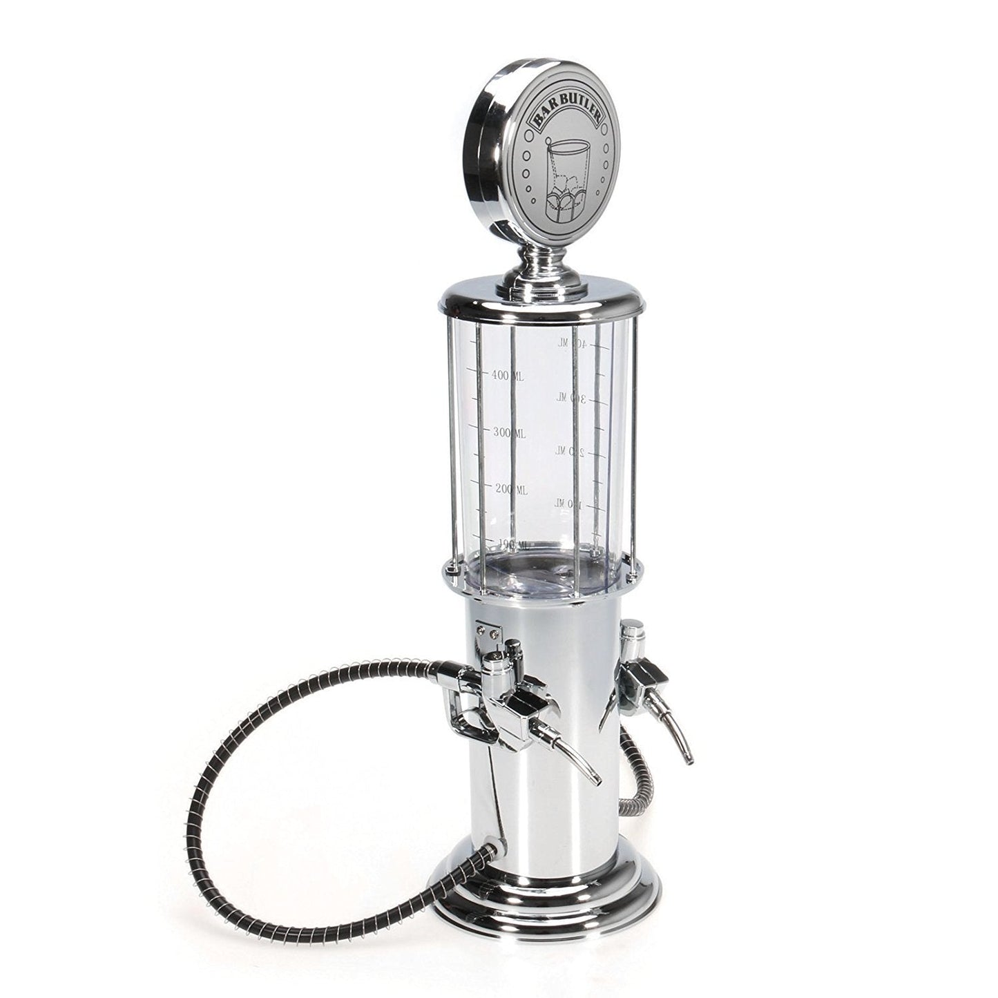 Mini Beer Dispenser Machine Drinking Vessels Double Gun Pump Transparent Layer Design Gas Station Bar Beer Kitchen Drinking Wine - MEDIJIX