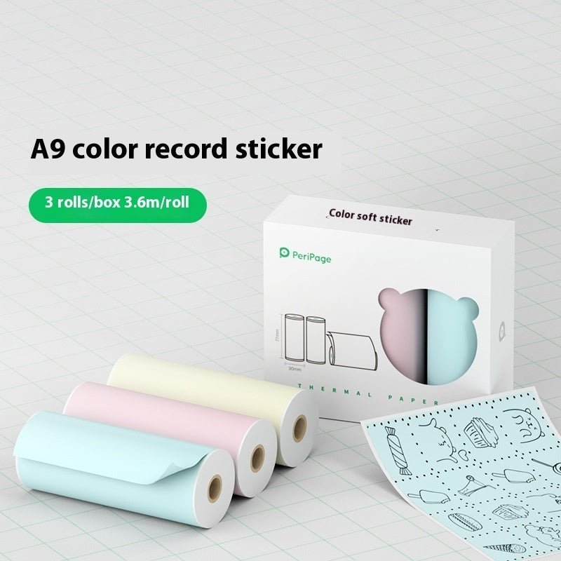 Mini Bliuetooth Wireless Thermal Printer Paper Sticker Label Printer - MEDIJIX