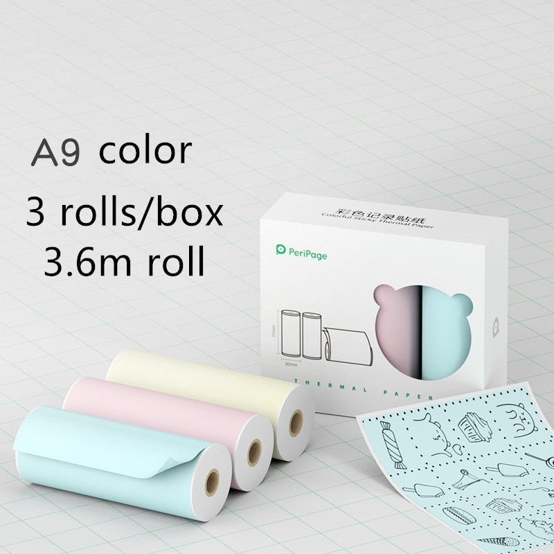 Mini Bliuetooth Wireless Thermal Printer Paper Sticker Label Printer - MEDIJIX