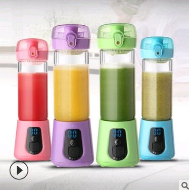 Mini electric juice cup glass portable juicer charging household cooking mixing cup juice machine - MEDIJIX