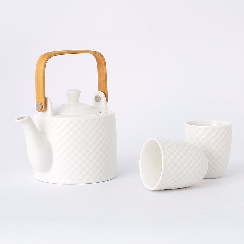 Modern Japanese Ceramic Tea Set Creation - MEDIJIX