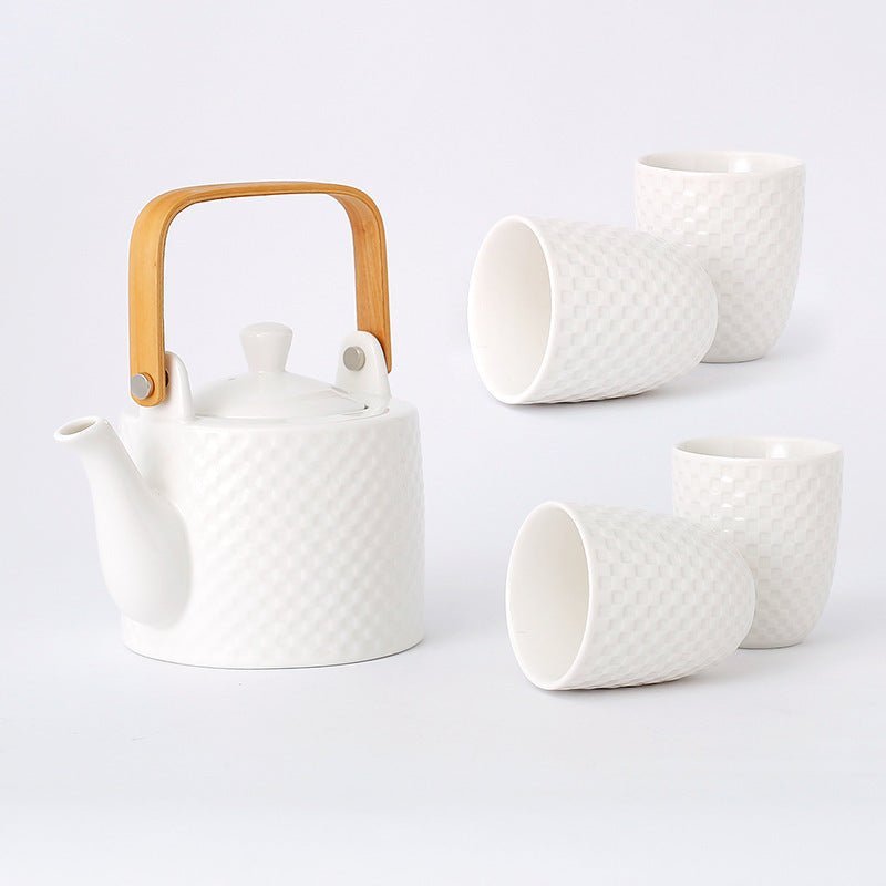 Modern Japanese Ceramic Tea Set Creation - MEDIJIX