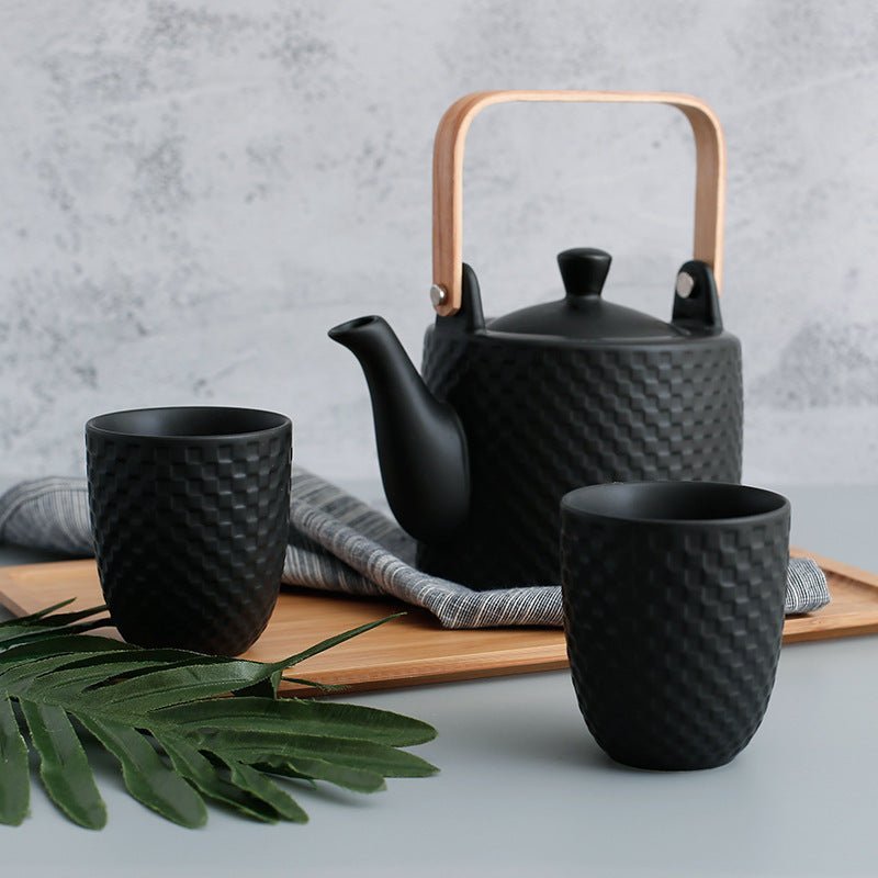 Modern Japanese Ceramic Tea Set Creation - MEDIJIX