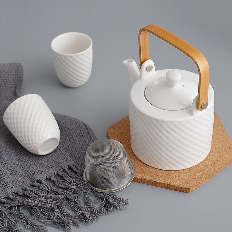 Modern Japanese Ceramic Tea Set Creation - MEDIJIX