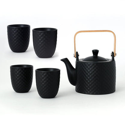 Modern Japanese Ceramic Tea Set Creation - MEDIJIX