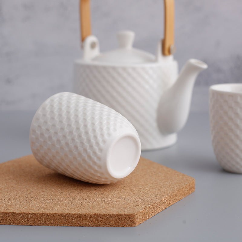 Modern Japanese Ceramic Tea Set Creation - MEDIJIX