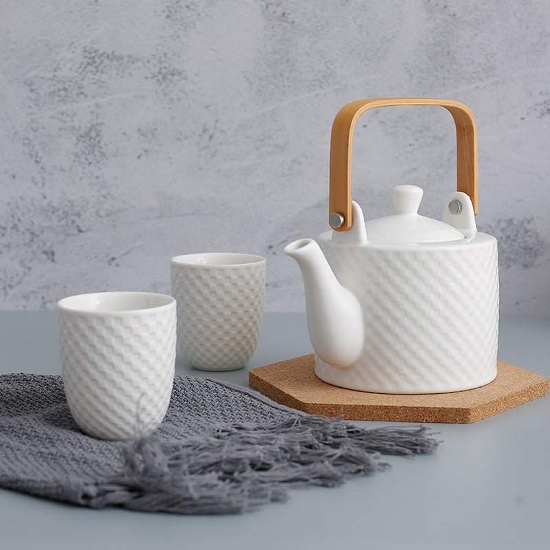 Modern Japanese Ceramic Tea Set Creation - MEDIJIX