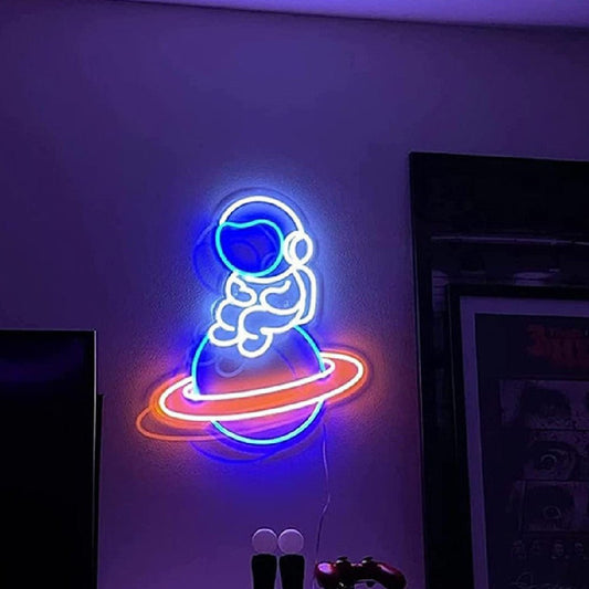 New Glowing Astronaut Neon Light - MEDIJIX