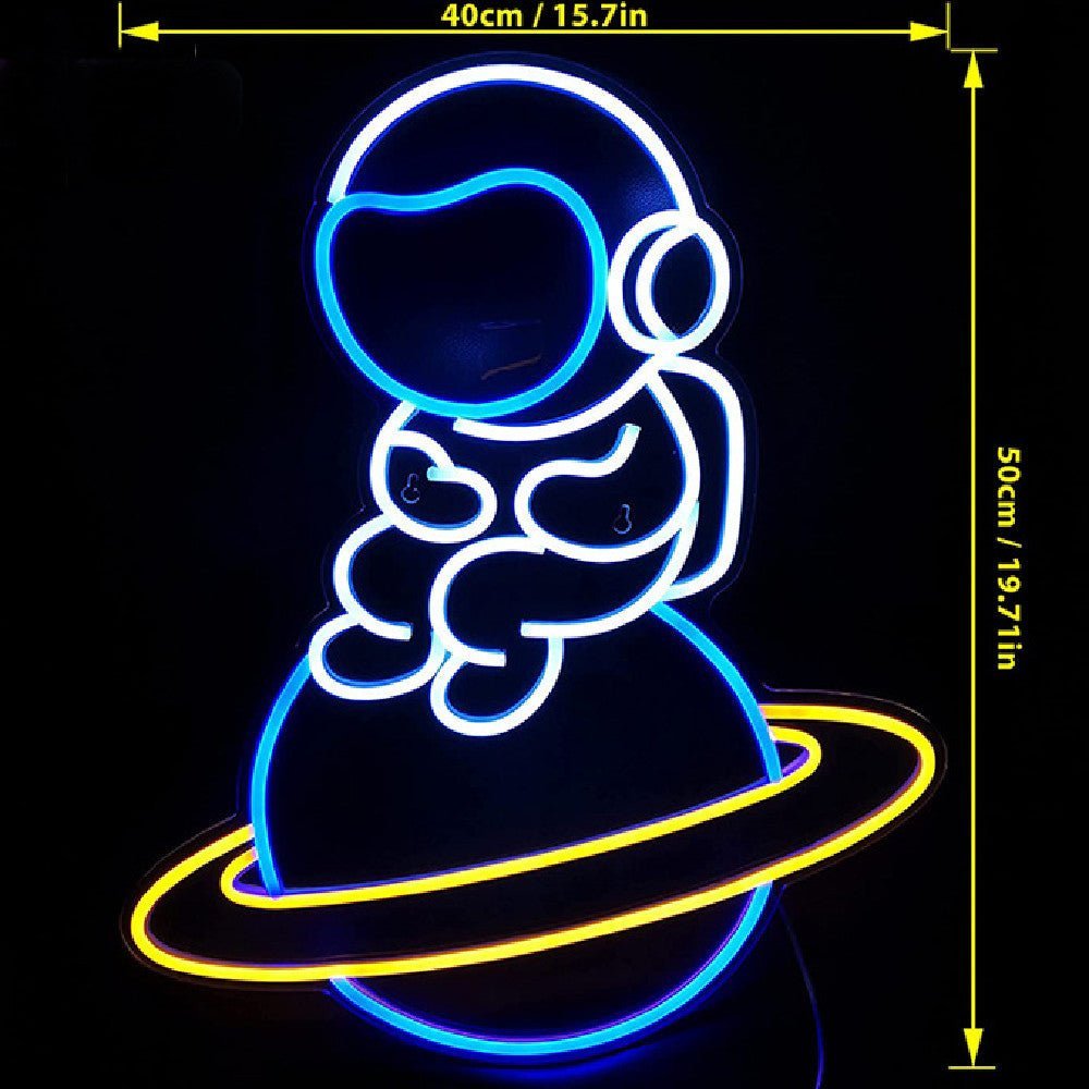 New Glowing Astronaut Neon Light - MEDIJIX