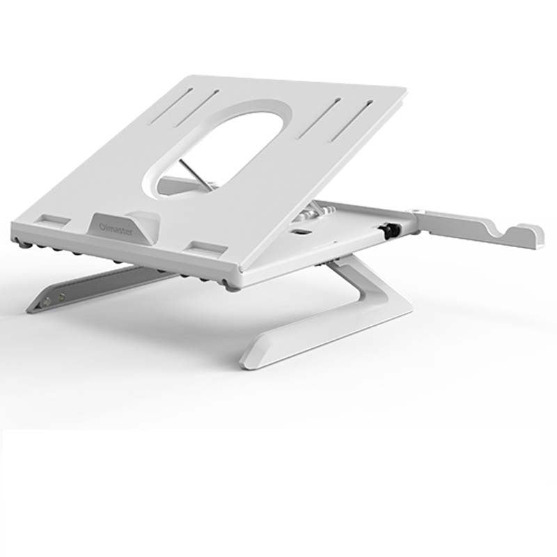 New Laptop Stand Multifunctional Folding Lift Portable Laptop Stand Monitor Increase Rack Aluminum Alloy Base - MEDIJIX