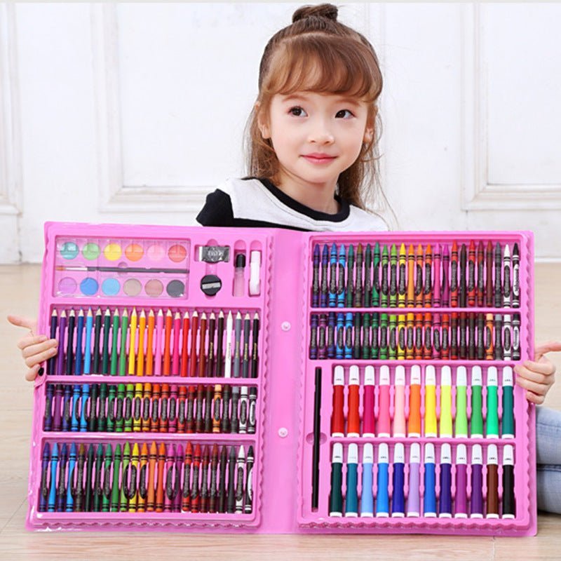 Painting Set, School Supplies, Brush Set, Oil Pastel Painting Set, Watercolor Pen Set - MEDIJIX