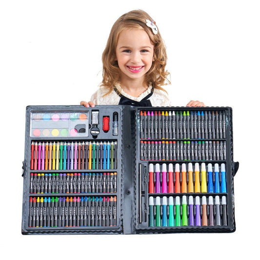 Painting Set, School Supplies, Brush Set, Oil Pastel Painting Set, Watercolor Pen Set - MEDIJIX