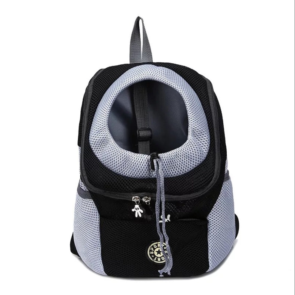 Pet Dog Carrier Carrier For Dogs Backpack Out Double Shoulder Portable Travel Outdoor Carrier Bag Mesh - MEDIJIX