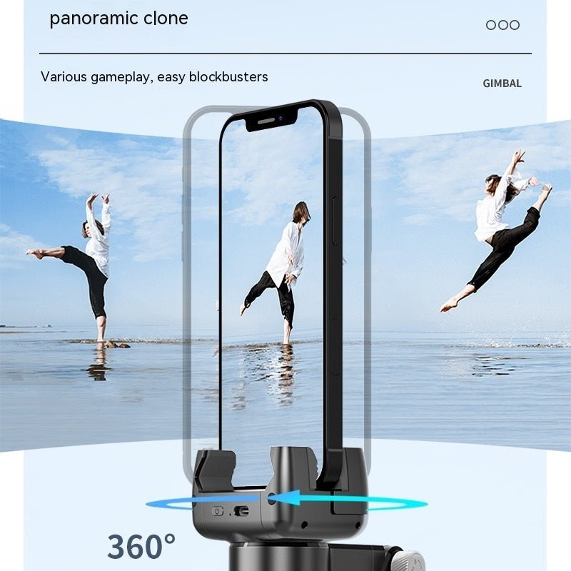 Phone Stand For Live Streaming Anti - shake Retractable Camera Smart Head Stabilizer Hand - held Selfie Stick - MEDIJIX