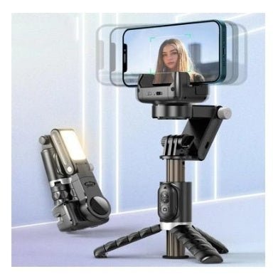 Phone Stand For Live Streaming Anti - shake Retractable Camera Smart Head Stabilizer Hand - held Selfie Stick - MEDIJIX