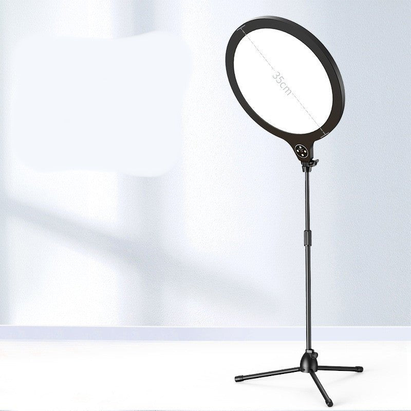 Photo Full Screen Beauty Lamp Mobile Phone Telescopic Desktop Floor Fill Light Bracket - MEDIJIX