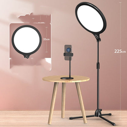 Photo Full Screen Beauty Lamp Mobile Phone Telescopic Desktop Floor Fill Light Bracket - MEDIJIX