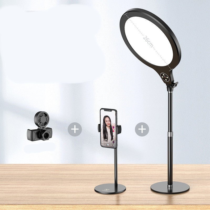 Photo Full Screen Beauty Lamp Mobile Phone Telescopic Desktop Floor Fill Light Bracket - MEDIJIX