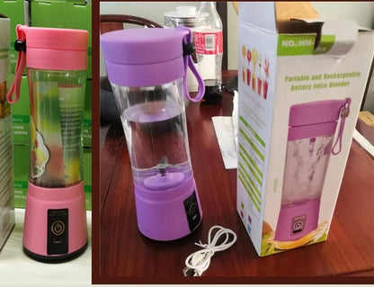 Portable Blender With USB Rechargeable Mini Kitchen Fruit Juice Mixer Home Simple Portable Electric Mini Juicer - MEDIJIX